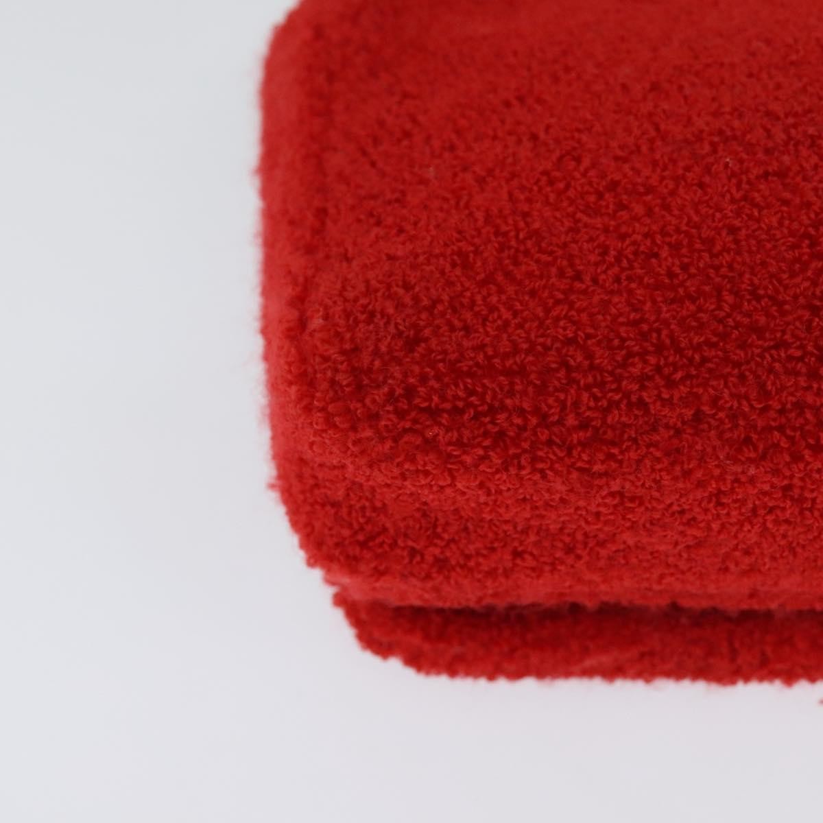 Burberry Lola Shoulder Bag Pile, RED, COTTON, Shoulder bag