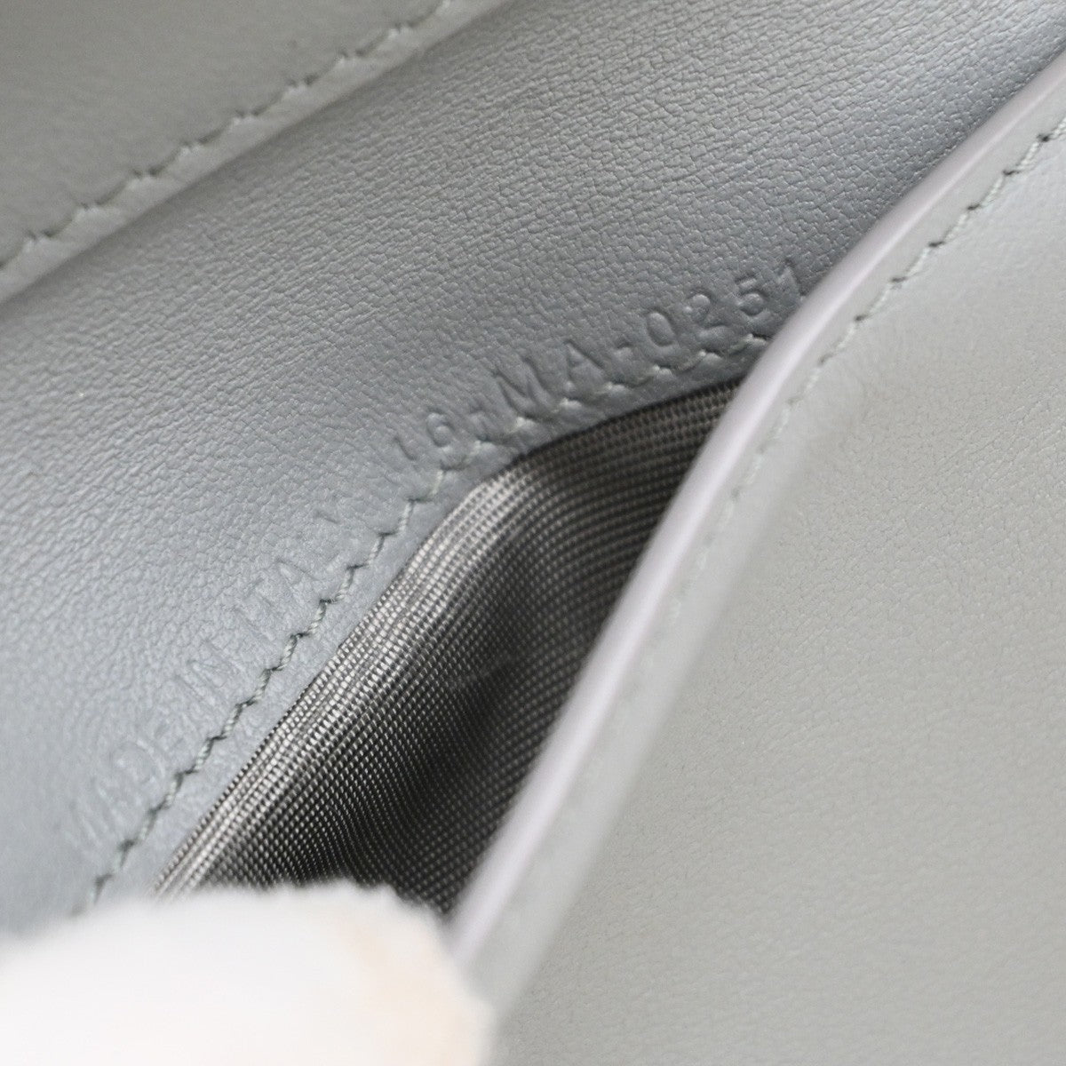 Christian Dior Saddle Trifold Flap Wallet Leather, BLUE, LEATHER, Wallets