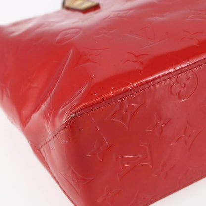 Louis Vuitton Reade Handbag Monogram Vernis, RED, PATENT_LEATHER, Handbag