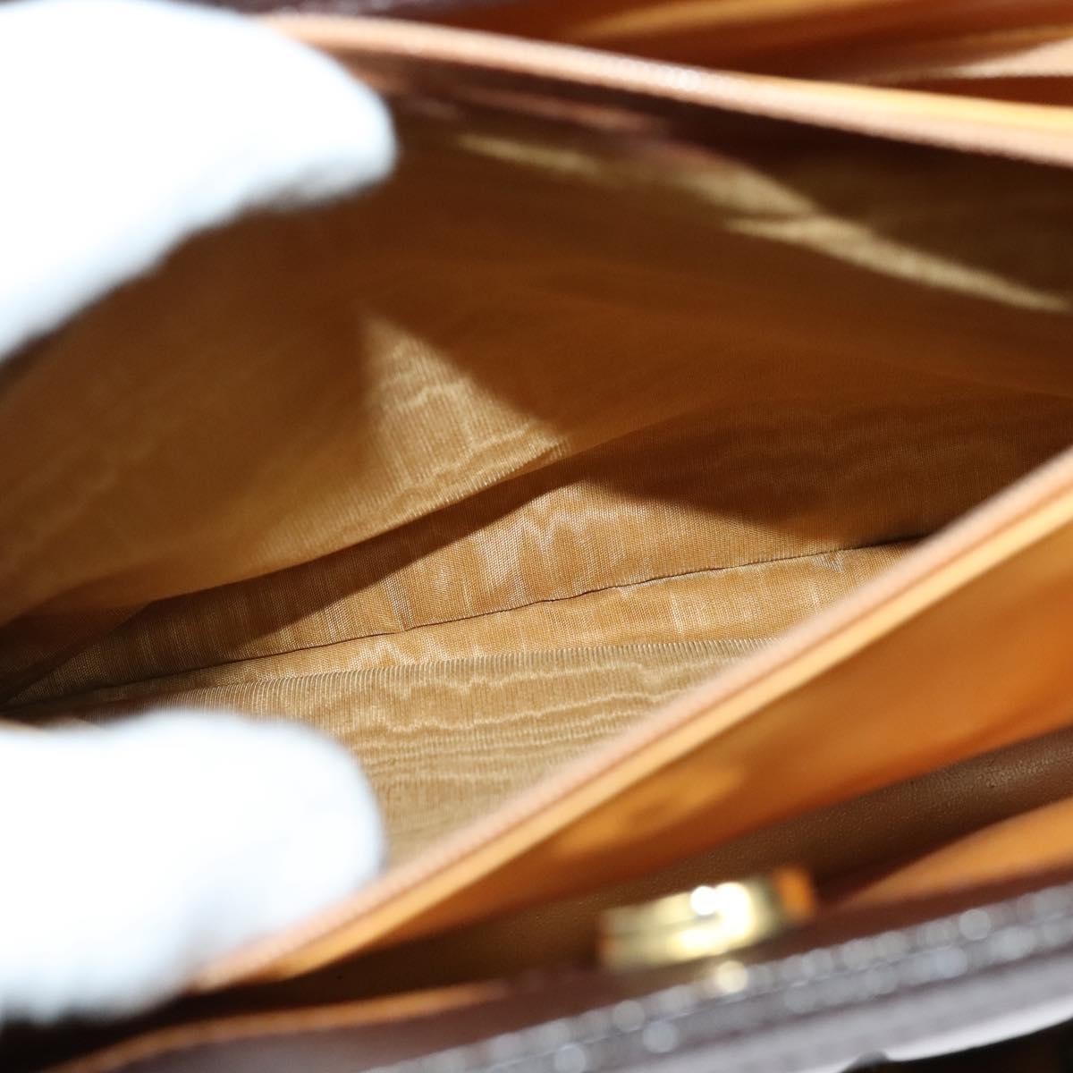 Gucci Bamboo Handle Tote Leather, BROWN, LEATHER, Tote bag