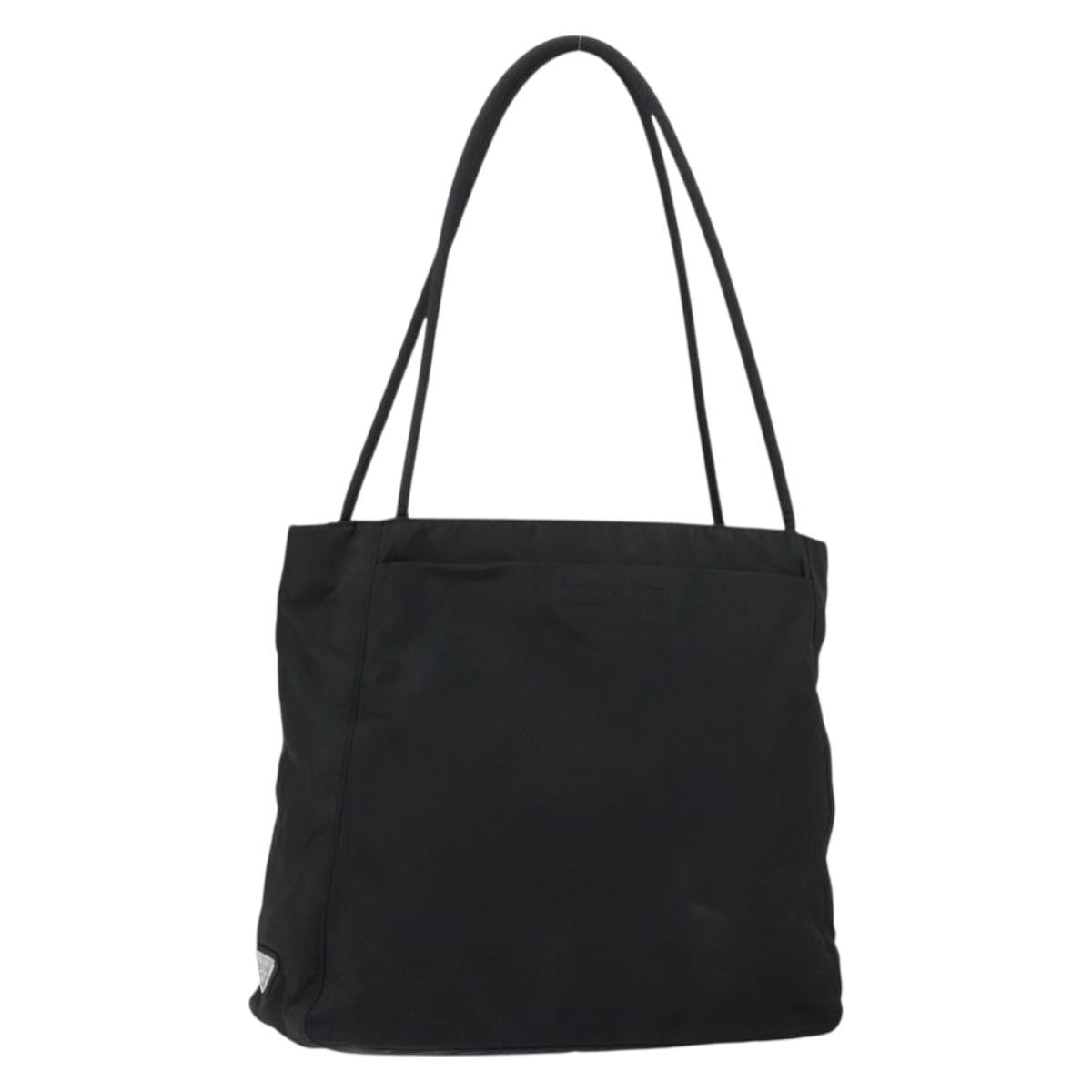Prada Vintage Tote Tessuto, BLACK, NYLON, Tote bag