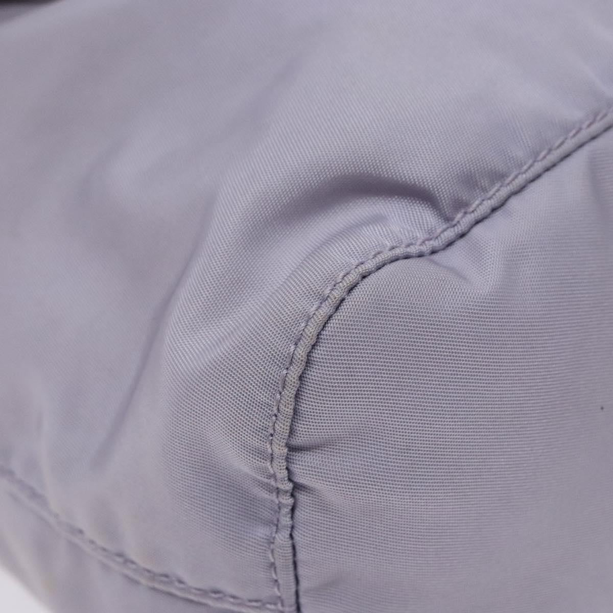 Prada Vela Drawstring Bucket Pouch Tessuto, PURPLE, NYLON, Clutche & pouche