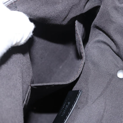 Fendi Back to School Backpack Leather, BURGUNDY, LEATHER, Backpack