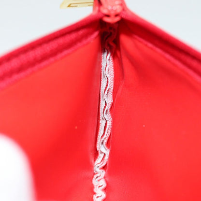 Givenchy 4G pouch Leather, RED, LEATHER, Clutche & pouche