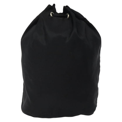 Prada Vela Drawstring Bucket Wristlet Pouch Tessuto, BLACK, NYLON, Clutche & pouche