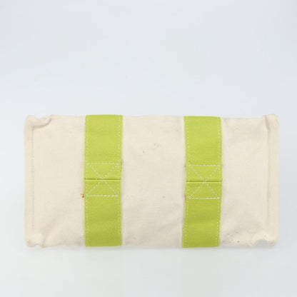 Hermes Bora Bora Tote Toile, WHITE, CANVAS, Tote bag