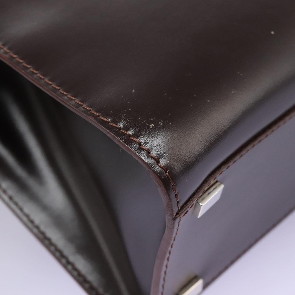 Celine Handbag Leather, BROWN, LEATHER, Handbag