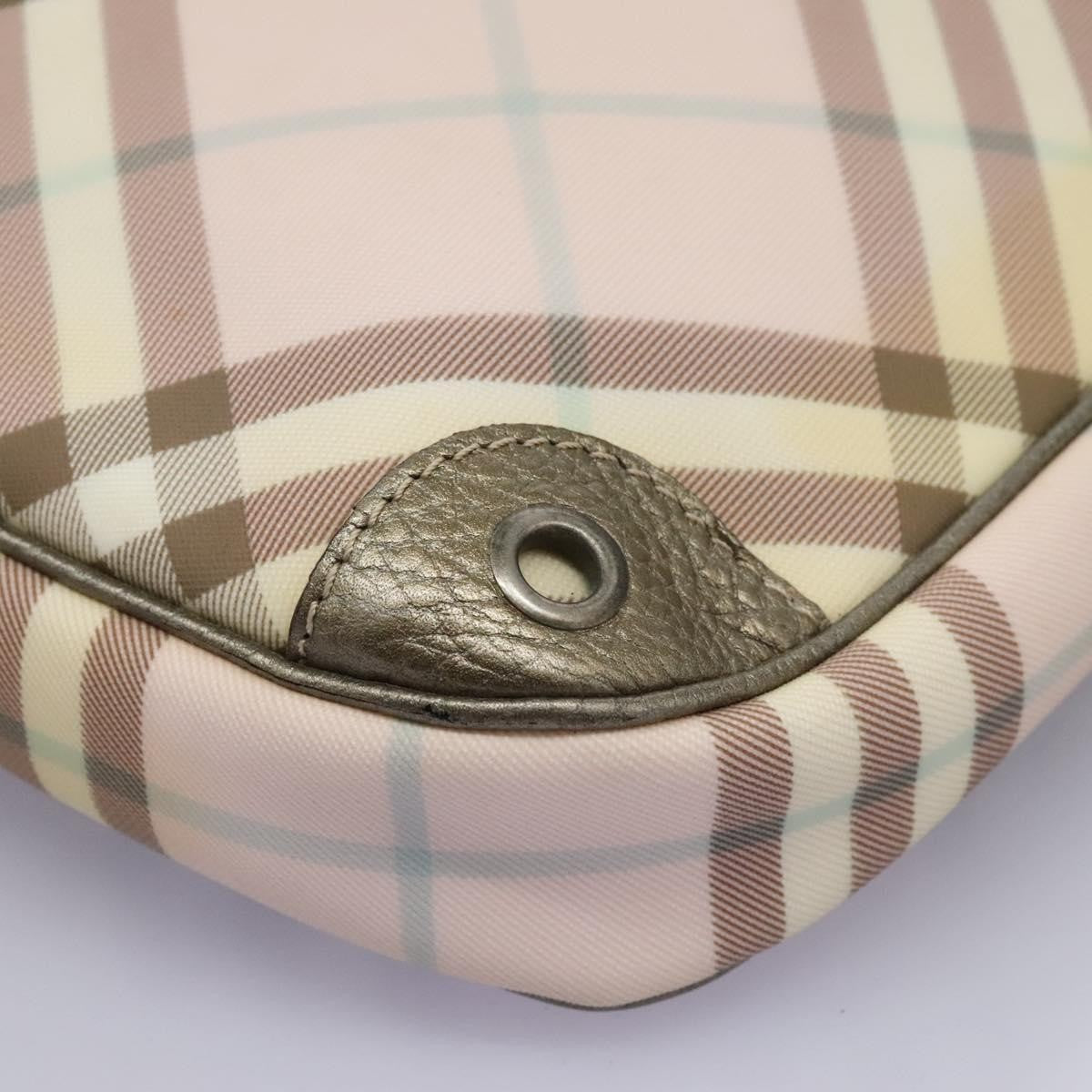 Burberry Nova Check Tote canvas check pattern, PINK, PVC, Tote bag