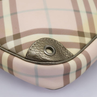 Burberry Nova Check Tote canvas check pattern, PINK, PVC, Tote bag