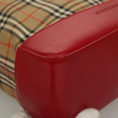 Burberry Nova Check Tote canvas check pattern, BEIGE, CANVAS, Tote bag