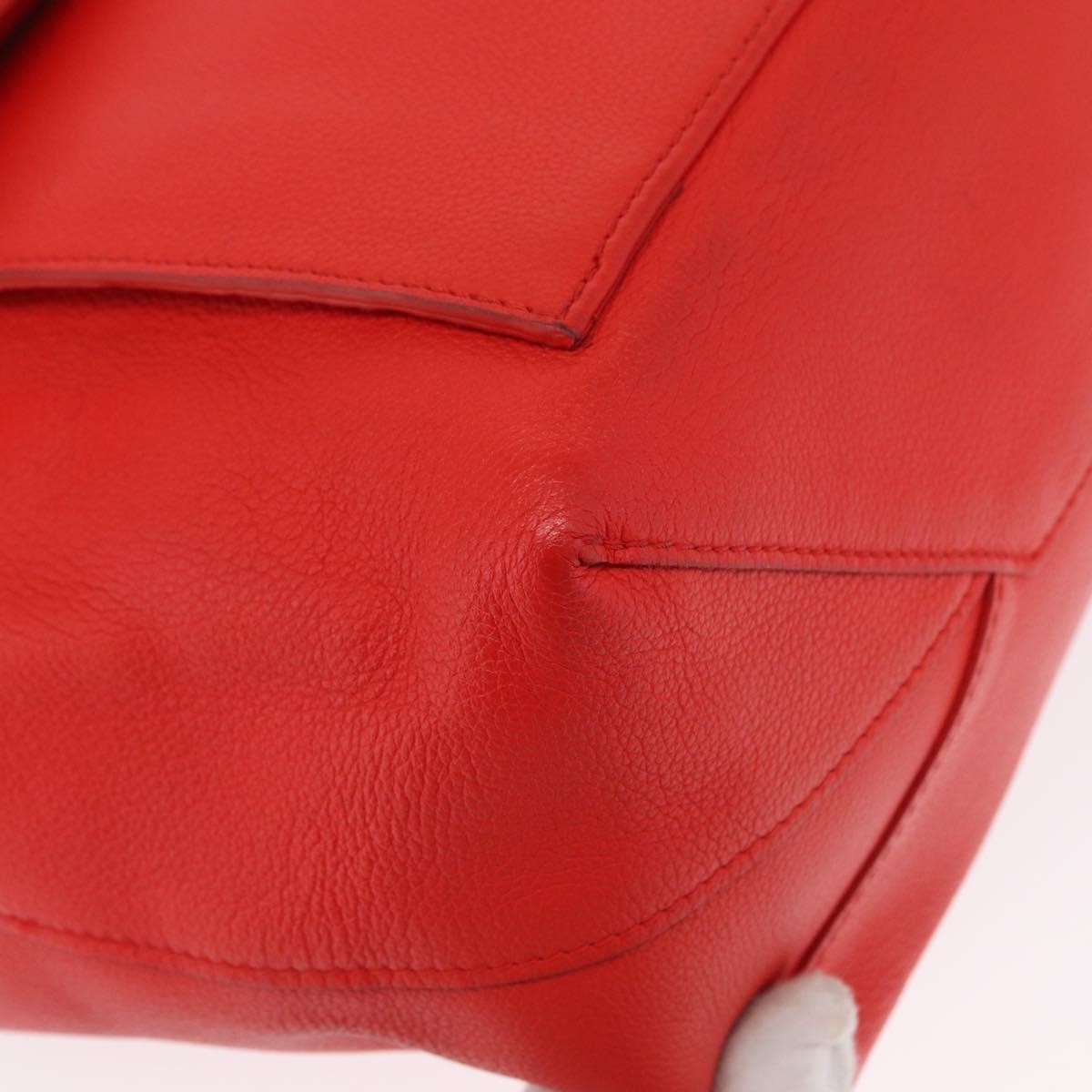 Louis Vuitton Lockme Handbag Leather, RED, LEATHER, Handbag