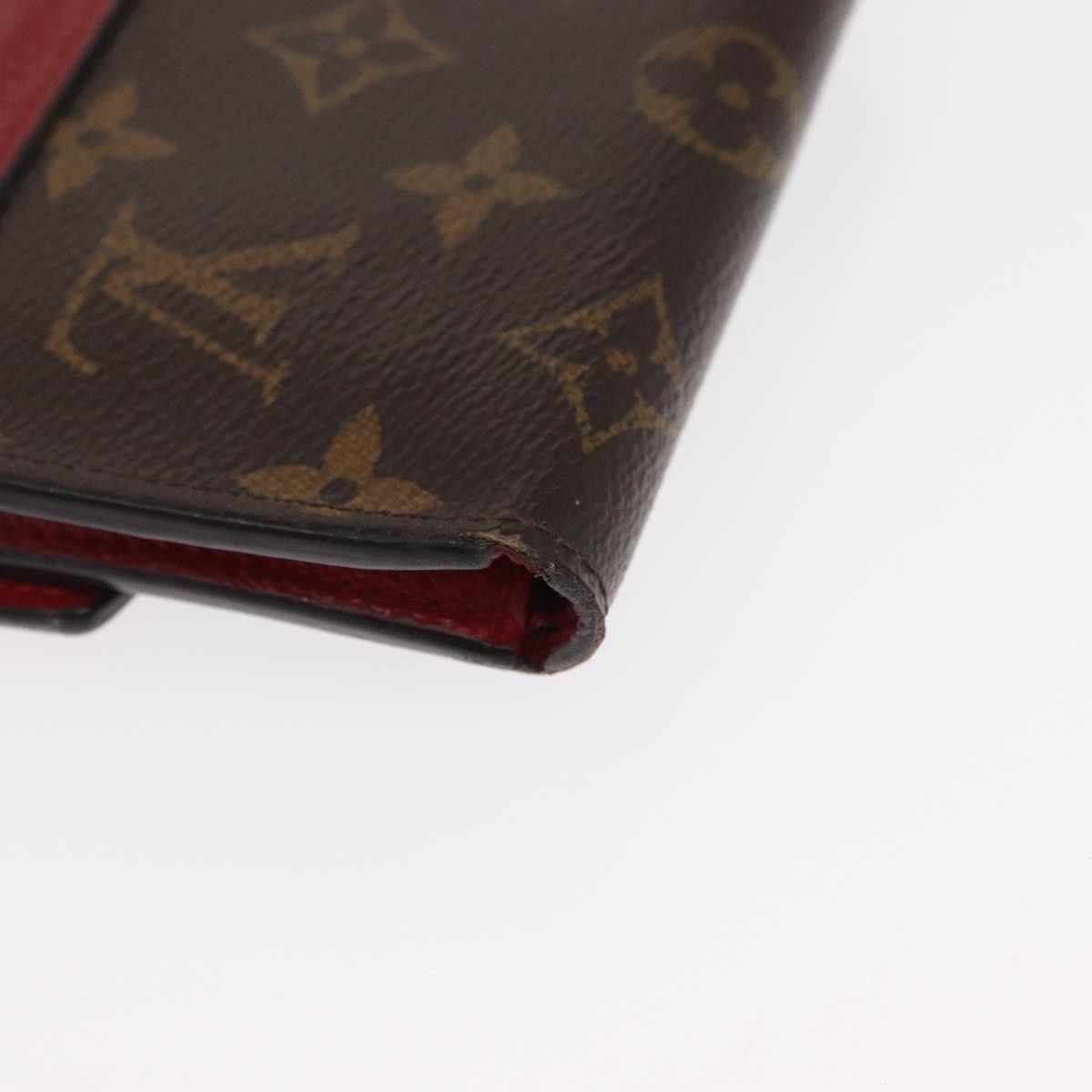 Louis Vuitton Pallas Wallet NM Monogram Canvas and Calfskin, BROWN, CANVAS, Wallets
