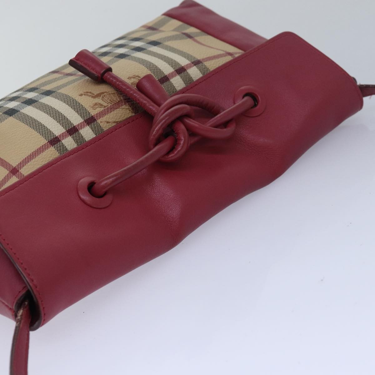 Burberry Nova check Shoulder bag Canvas, BEIGE, CANVAS, Shoulder bag