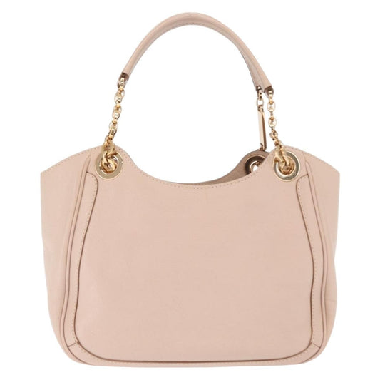 Salvatore Ferragamo Betulla Chain Tote Leather, Pink, Leather, Handbag