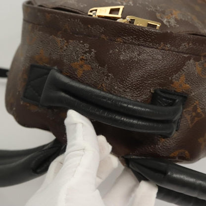 Louis Vuitton Palm Springs Backpack Reverse Monogram Canvas, BROWN, CANVAS, Backpack