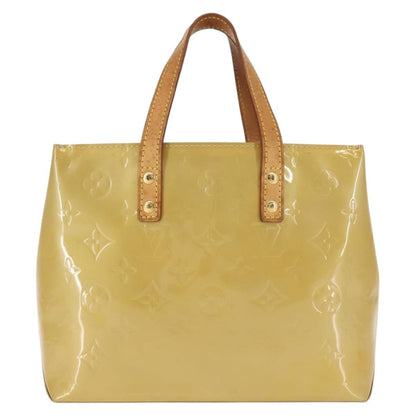 Louis Vuitton Reade Handbag Monogram Vernis, BEIGE, PATENT_LEATHER, Handbag