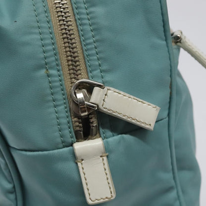 Prada Vintage Handbag Tessuto, BLUE, NYLON, Handbag