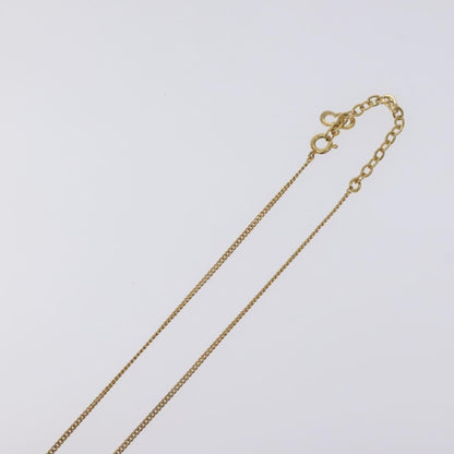 Christian Dior CD Pendant Necklace Gold-plated, GOLD, METAL, Necklace