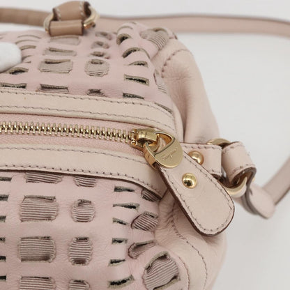 Salvatore Ferragamo Vala Handbag Leather, PINK, LEATHER, Handbag