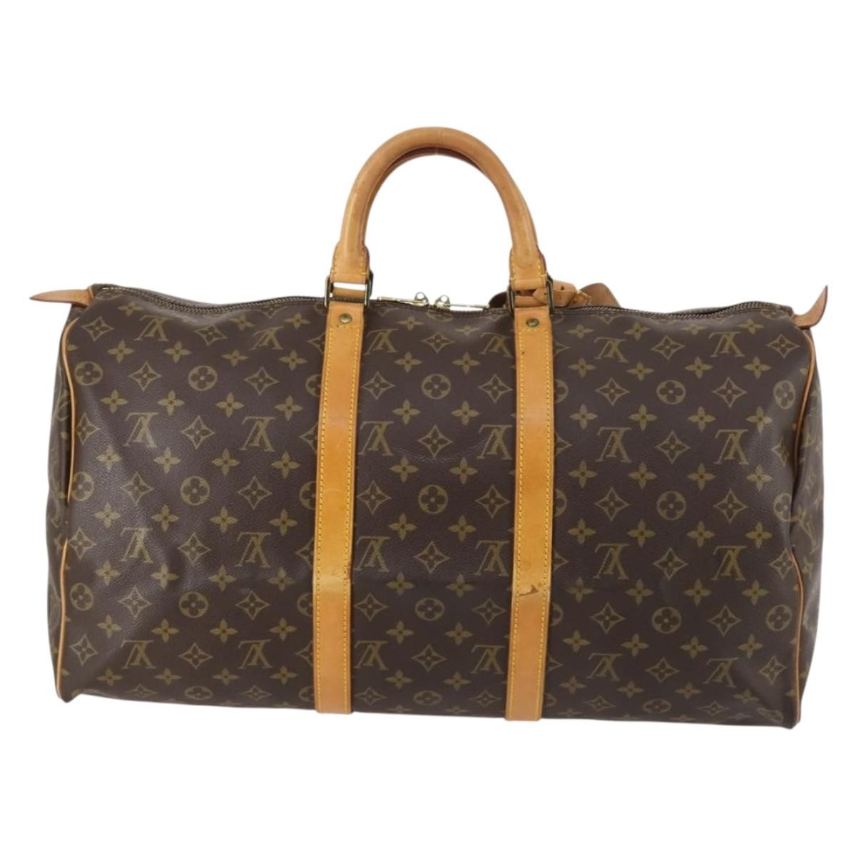 Louis Vuitton Keepall Bag Monogram Canvas, Multicolour, Canvas, Travel Bag