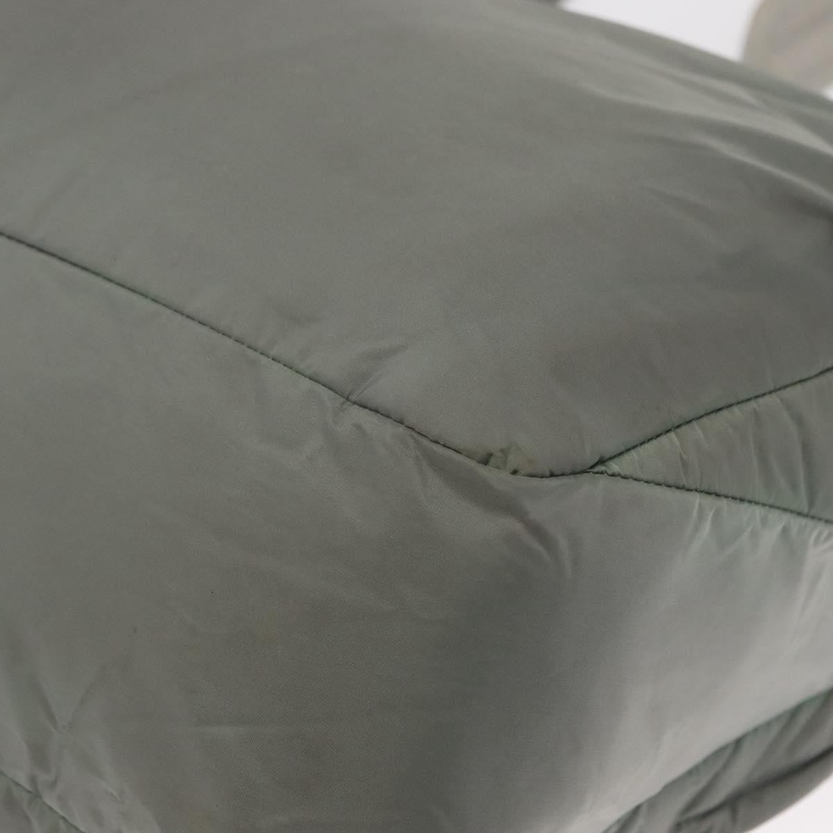 Prada Vintage Shoulder Bag Tessuto, GREEN, NYLON, Shoulder bag