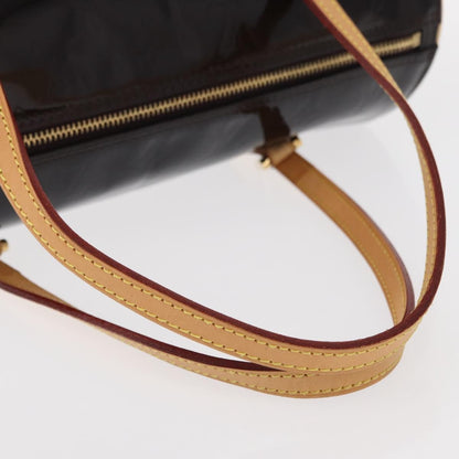 Louis Vuitton Bedford Handbag Monogram Vernis, BURGUNDY, PATENT_LEATHER, Handbag