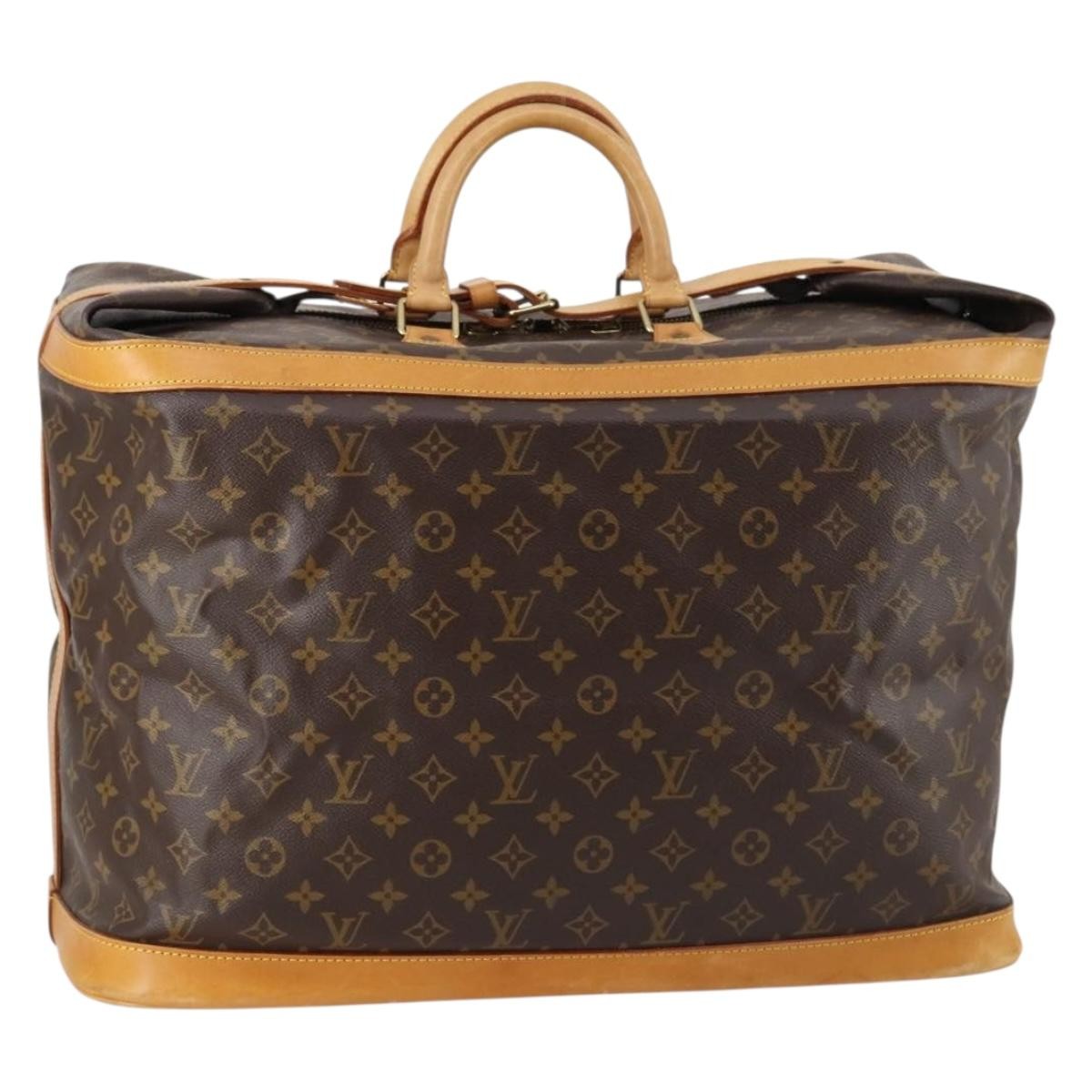 Louis Vuitton Cruiser Handbag Monogram Canvas, BROWN, CANVAS, Travel bag