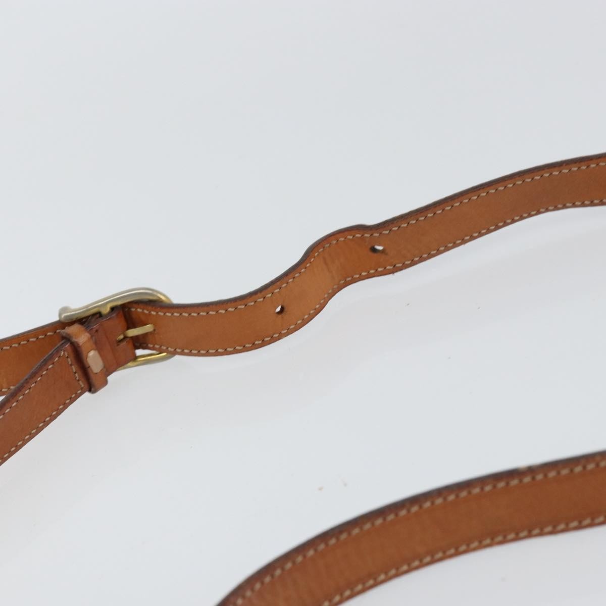 Celine Macadam Shoulder Bag PVC Leather, BROWN, PVC, Shoulder bag