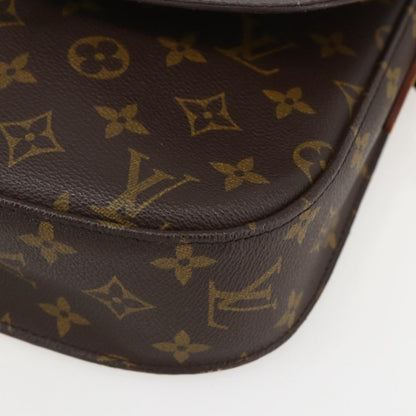 Louis Vuitton Saint Cloud Handbag Monogram Canvas, BROWN, CANVAS, Shoulder bag
