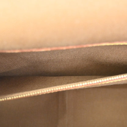 Louis Vuitton Sac Gibeciere Messenger Bag Monogram Canvas, BROWN, CANVAS, Shoulder bag