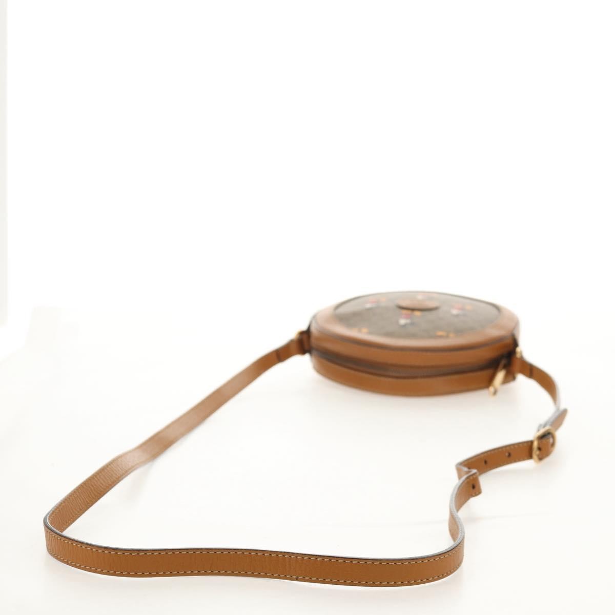 Gucci Disney Mickey Mouse Round Shoulder Bag Printed Mini GG Coated Canvas, BEIGE, CANVAS, Shoulder bag