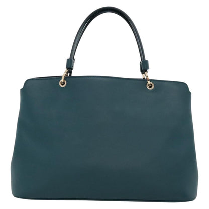 Bvlgari Handbag Leather, TURQUOISE, LEATHER, Handbag