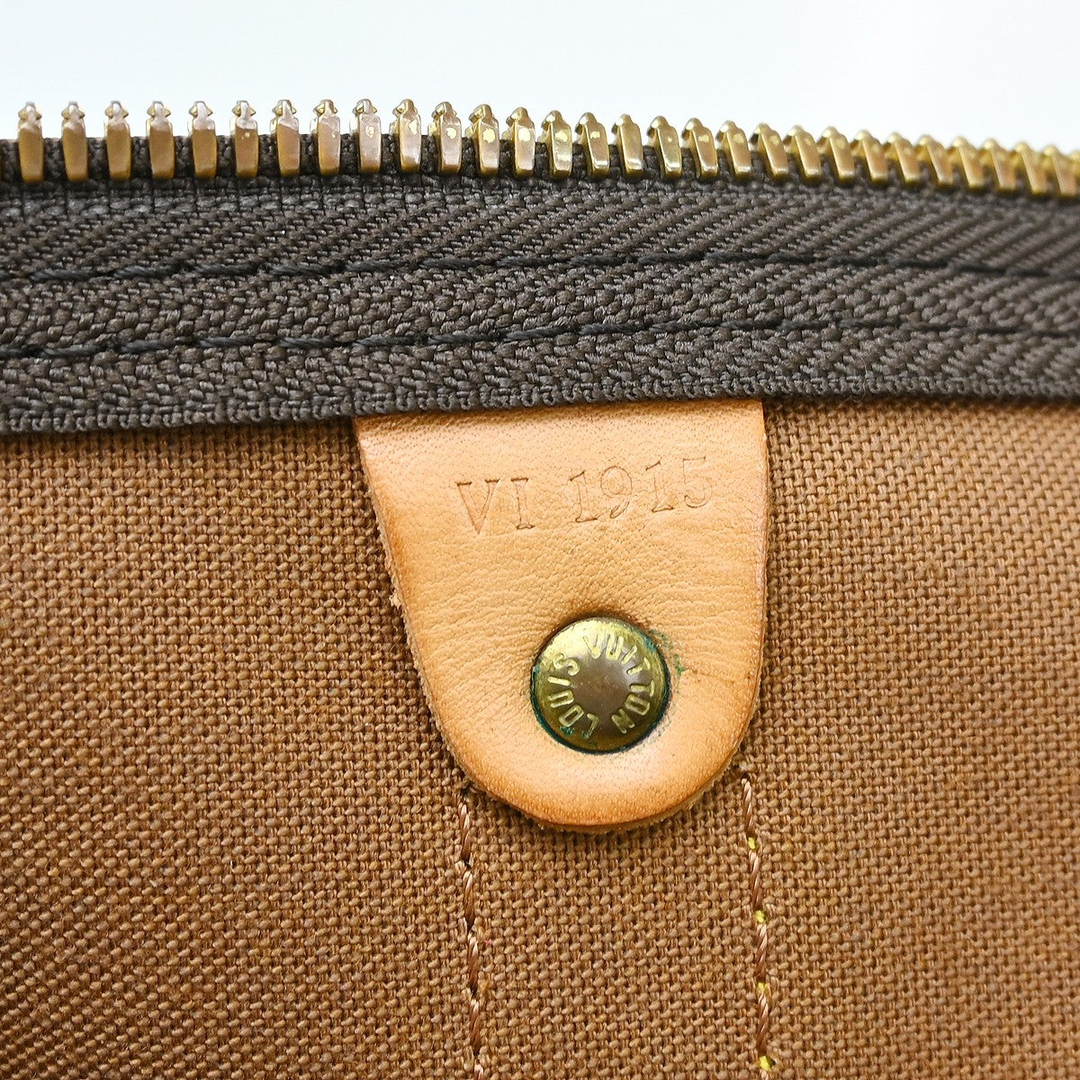 Louis Vuitton Keepall Bandouliere Bag Monogram Canvas, Brown, Canvas, Travel Bag