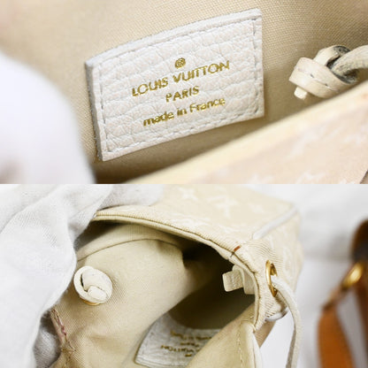 Louis Vuitton Cancun Pochette Monogram Mini Canvas, BEIGE, CANVAS, Clutche & pouche