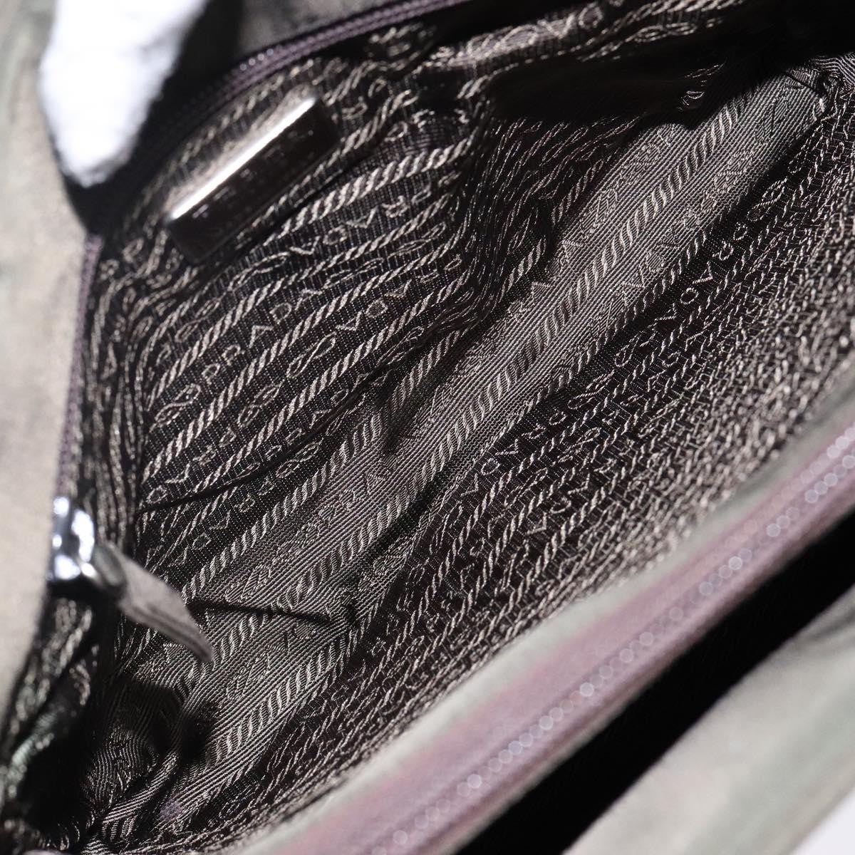 Prada Bowling Shoulder Bag Tessuto, KHAKI, NYLON, Shoulder bag