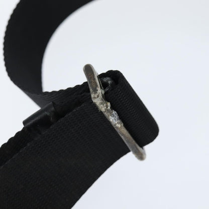 Prada Front Pocket Messenger Bag Tessuto, BLACK, NYLON, Shoulder bag