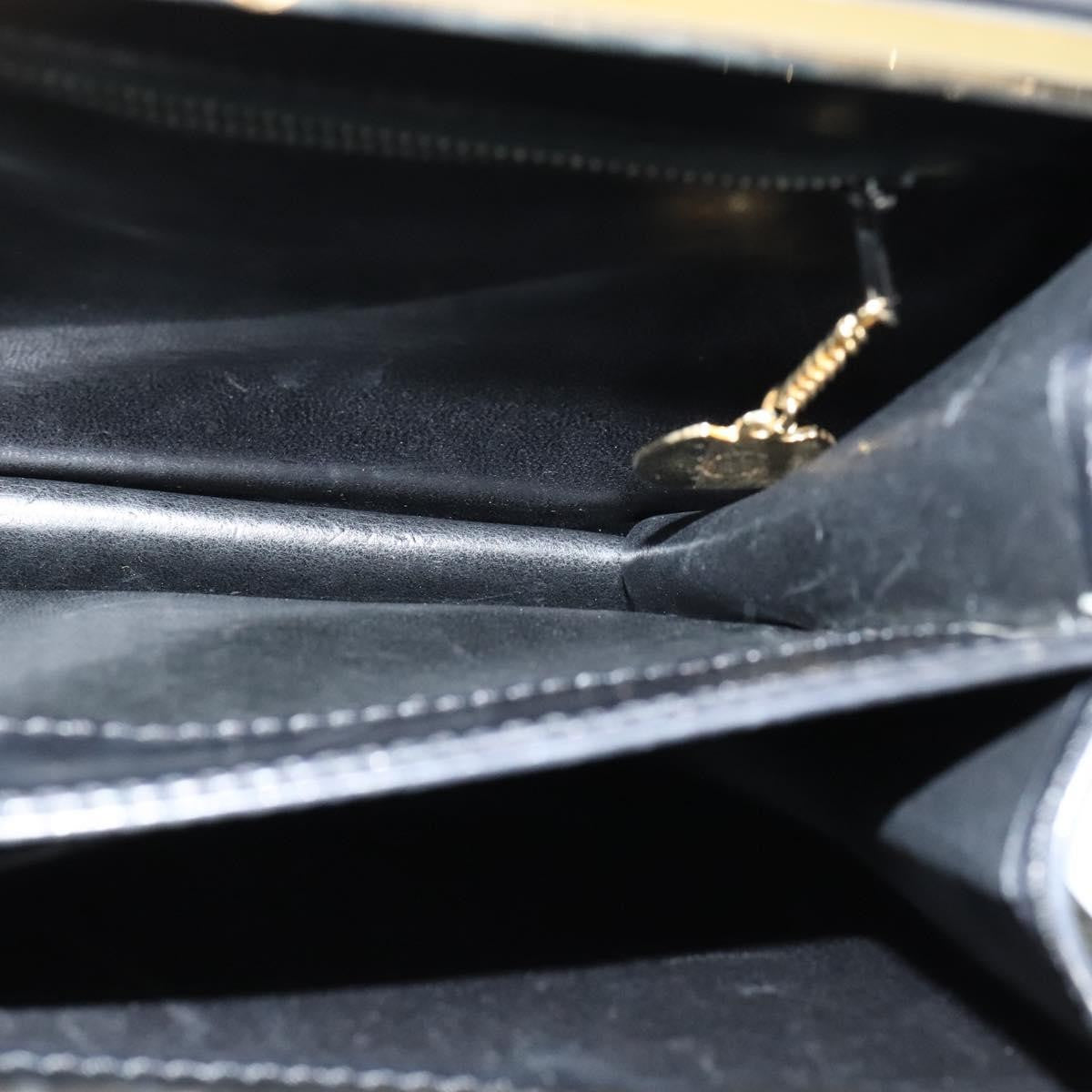 Celine Shoulder Bag Leather, BLACK, LEATHER, Shoulder bag