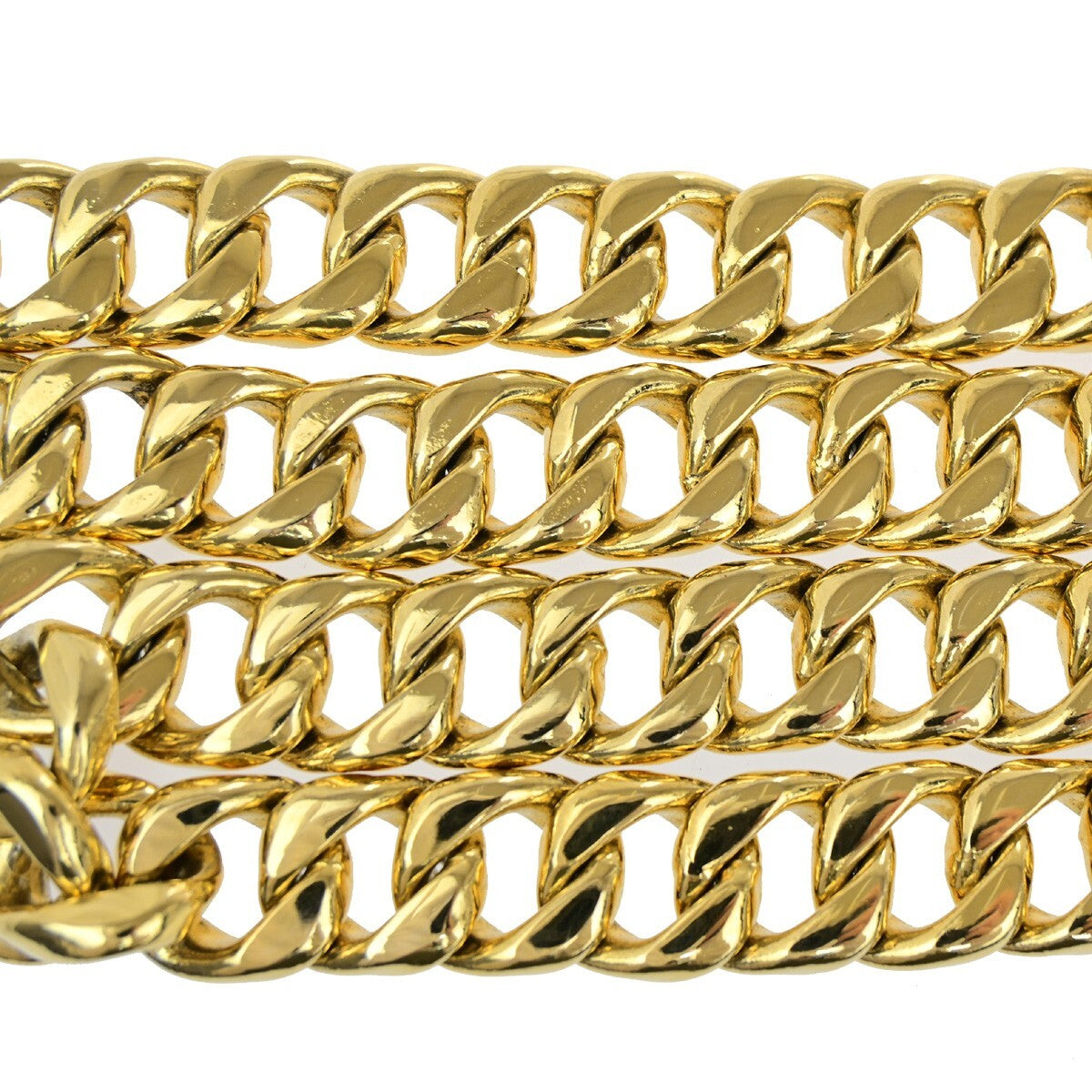 Chanel CC Chunky Chain-Link Belt Gold-plated, GOLD, GOLD_PLATED, Belts