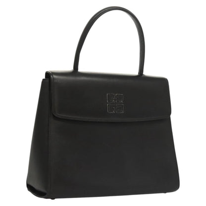 Givenchy Vintage 4G handbag Leather, BLACK, LEATHER, Handbag