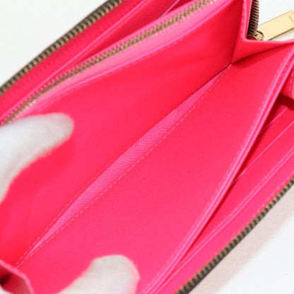 Louis Vuitton Zippy Wallet NM Monogram Graffiti, PINK, CANVAS, Wallets