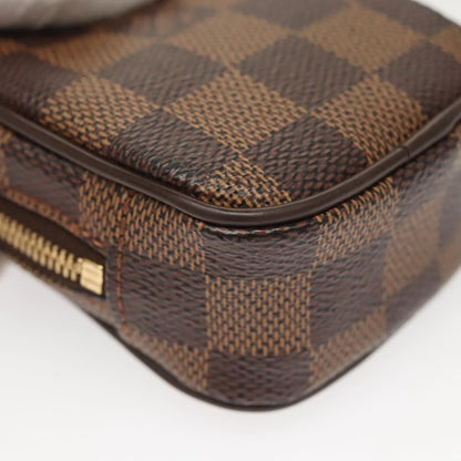Louis Vuitton Etui Okapi Camera Case Damier, BROWN, CANVAS, Travel bag