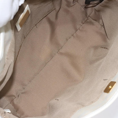 Fendi Vintage Tiger Tote Canvas, WHITE, CANVAS, Tote bag