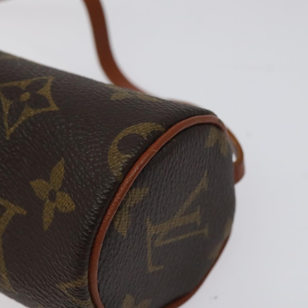 Louis Vuitton Papillon Pochette Monogram Canvas, BROWN, CANVAS, Handbag