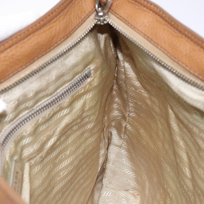 Prada Vintage Convertible Tote Canvas and leather, BEIGE, CANVAS, Tote bag