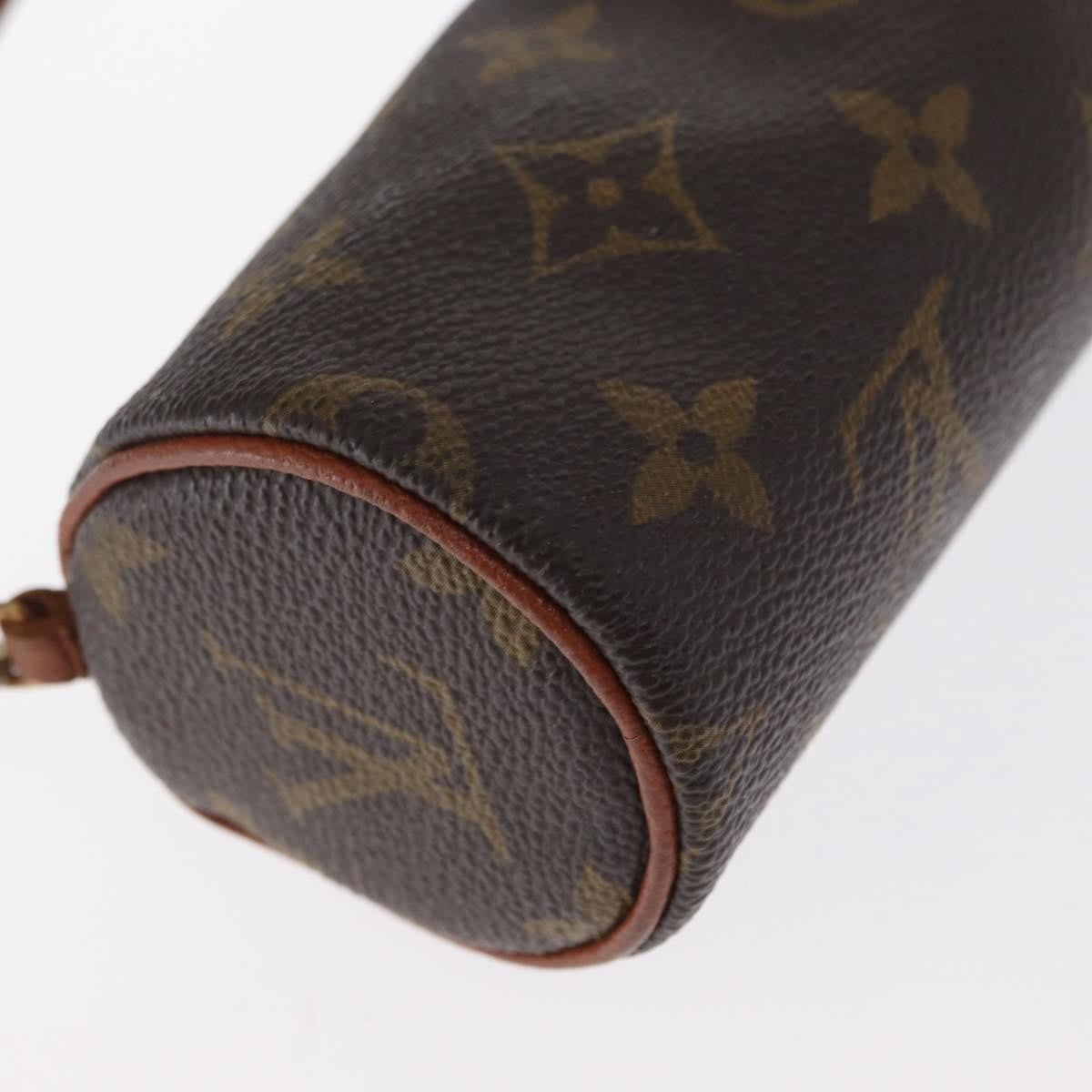 Louis Vuitton Papillon Pochette Monogram Canvas, BROWN, CANVAS, Clutche & pouche