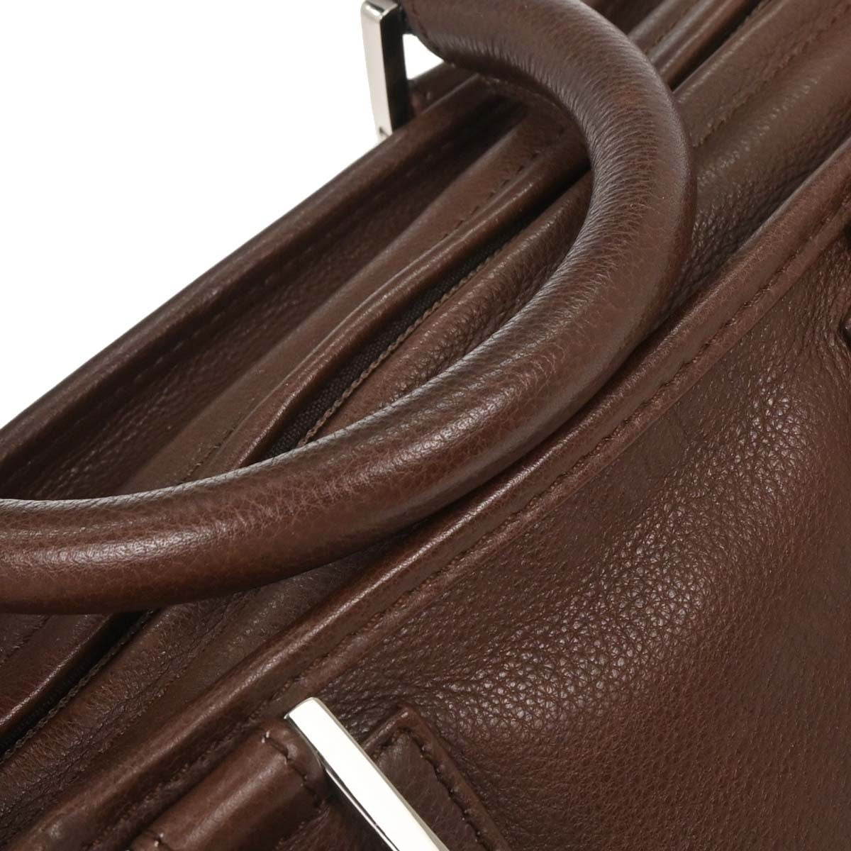 Loewe Amazona Bag Leather, BROWN, LEATHER, Handbag