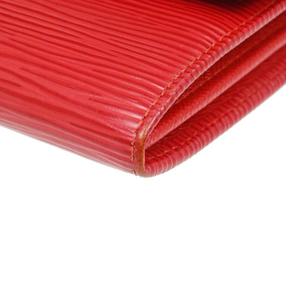 Louis Vuitton Wallet epi epi leather, Red, Leather, Wallet
