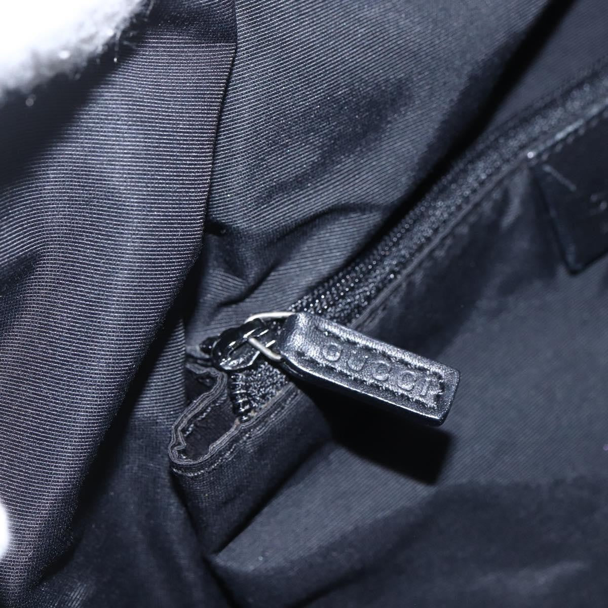 Gucci GG Canvas Bag Canvas, BLACK, CANVAS, Handbag