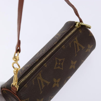 Louis Vuitton Papillon Pochette Monogram Canvas, BROWN, CANVAS, Handbag