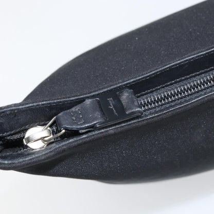 Salvatore Ferragamo Vala Shoulder Bag Nylon, BLACK, NYLON, Shoulder bag